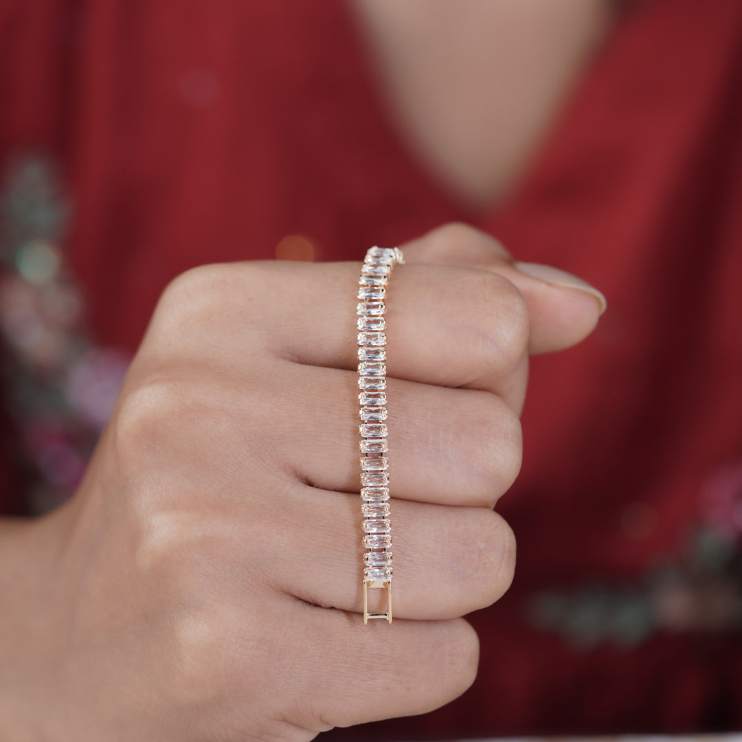 Blushora Elite Diamond Tennis Bracelet