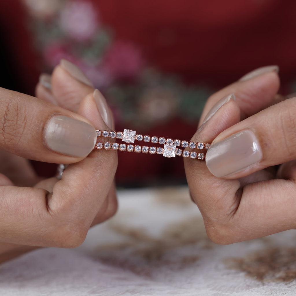 Queen’s Blush Diamond Bracelet