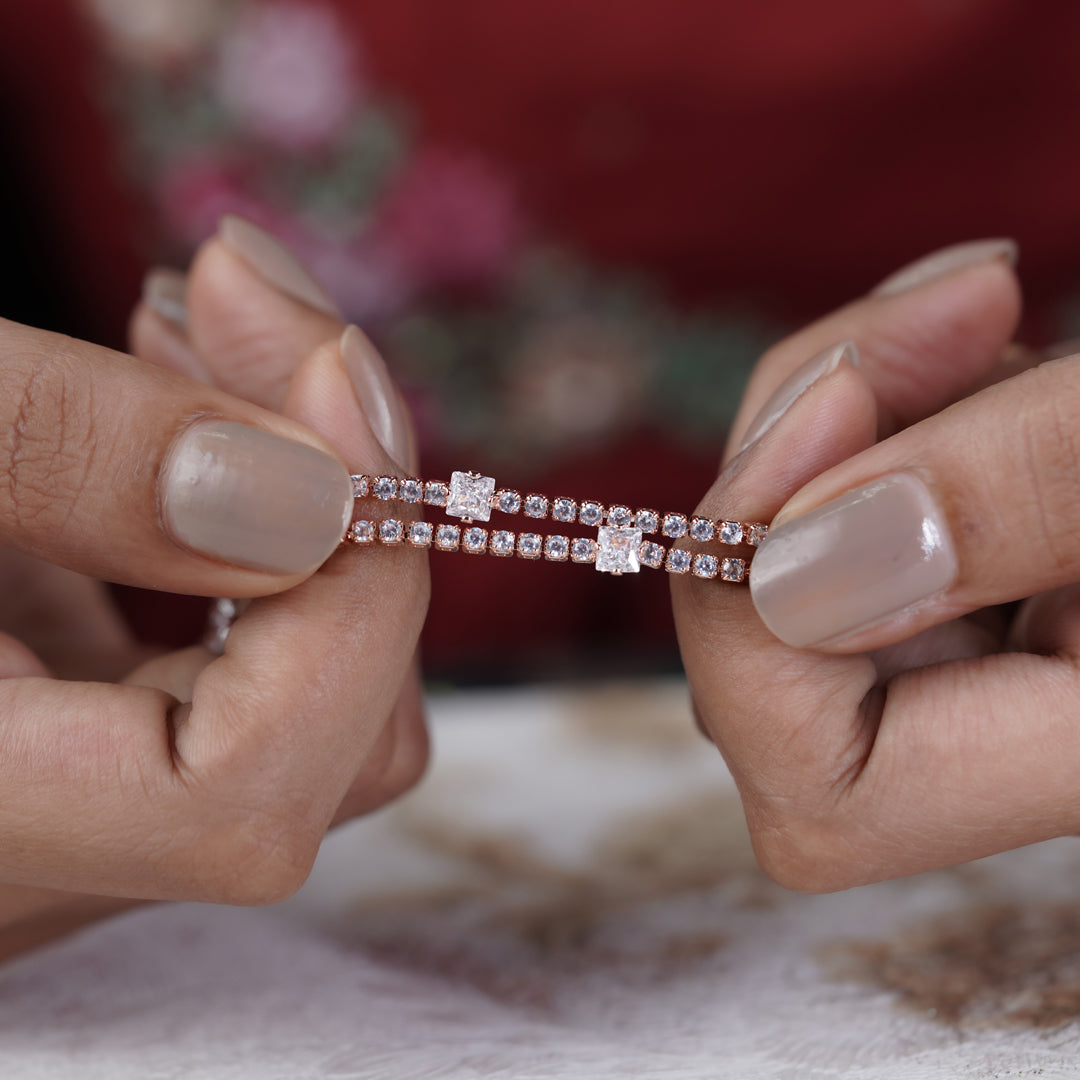 Queen’s Blush Diamond Bracelet