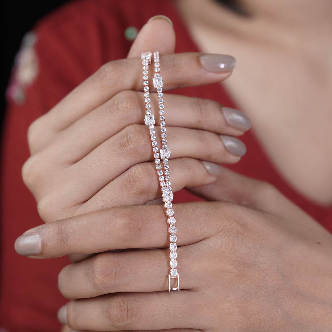 Queen’s Blush Diamond Bracelet