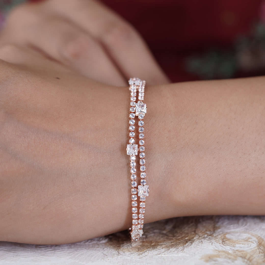 Queen’s Blush Diamond Bracelet