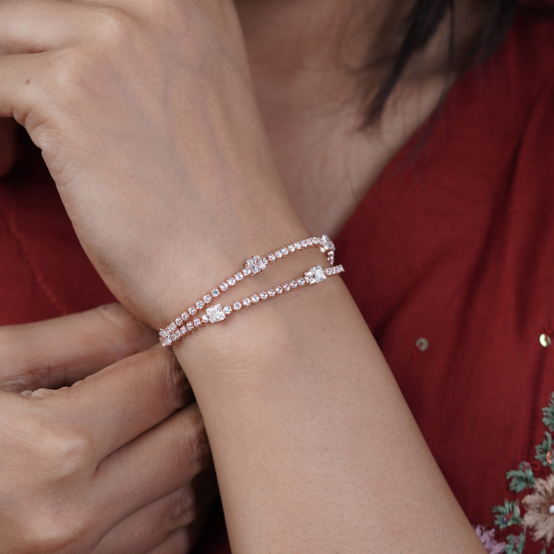 Queen’s Blush Diamond Bracelet