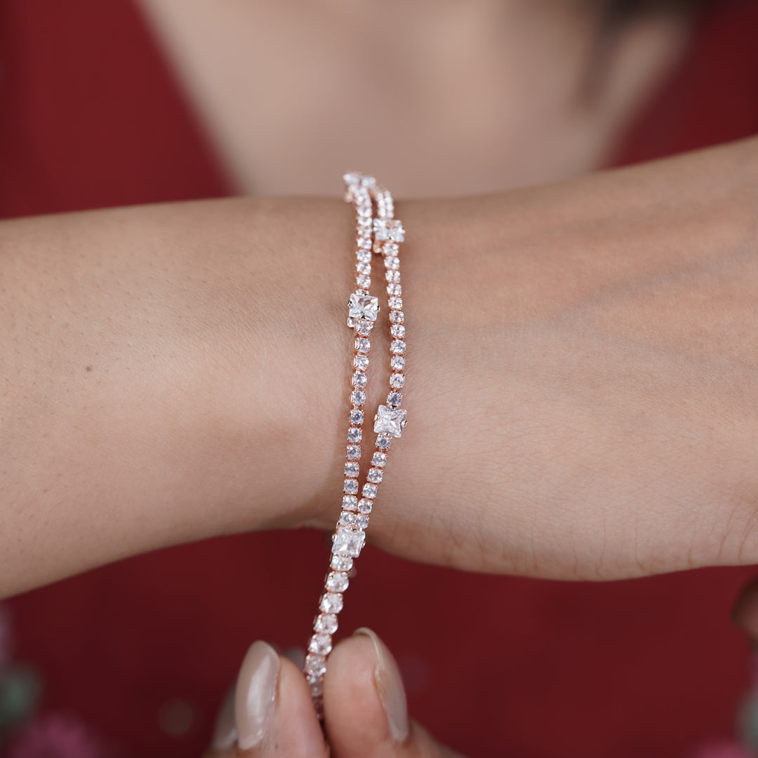 Queen’s Blush Diamond Bracelet