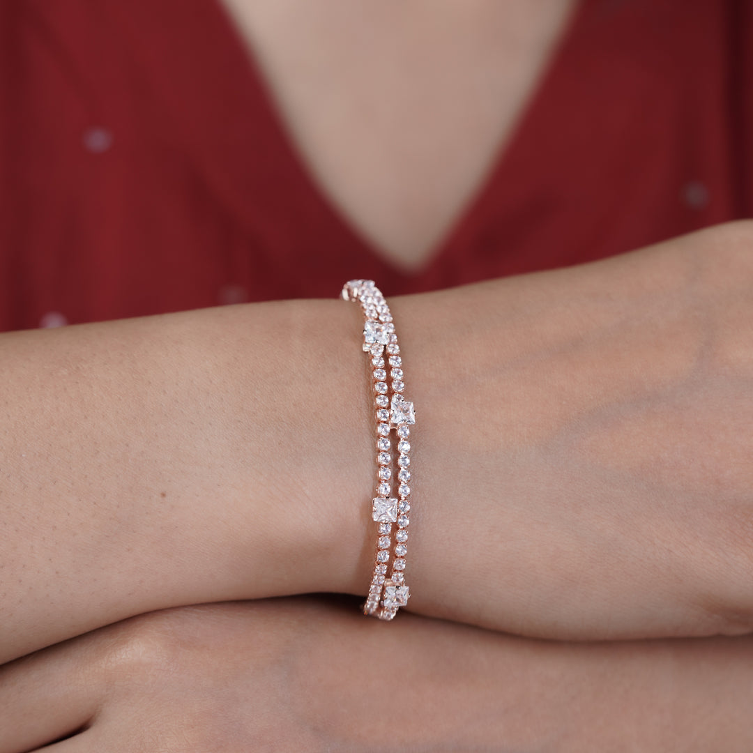 Queen’s Blush Diamond Bracelet