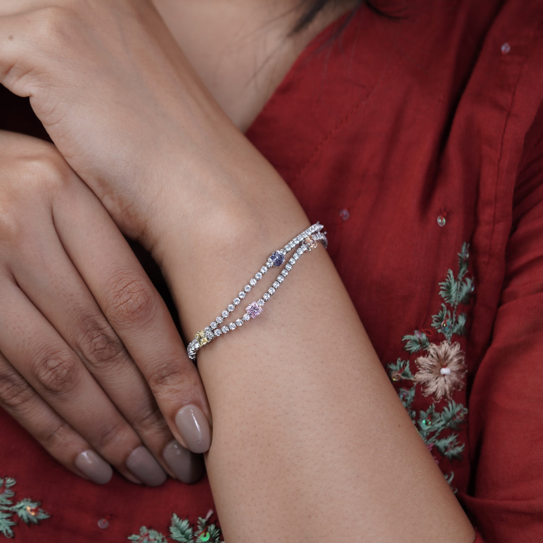 Elysian Rainbow Luxe Bracelet