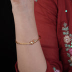 Rati Free Size Heart Bangles