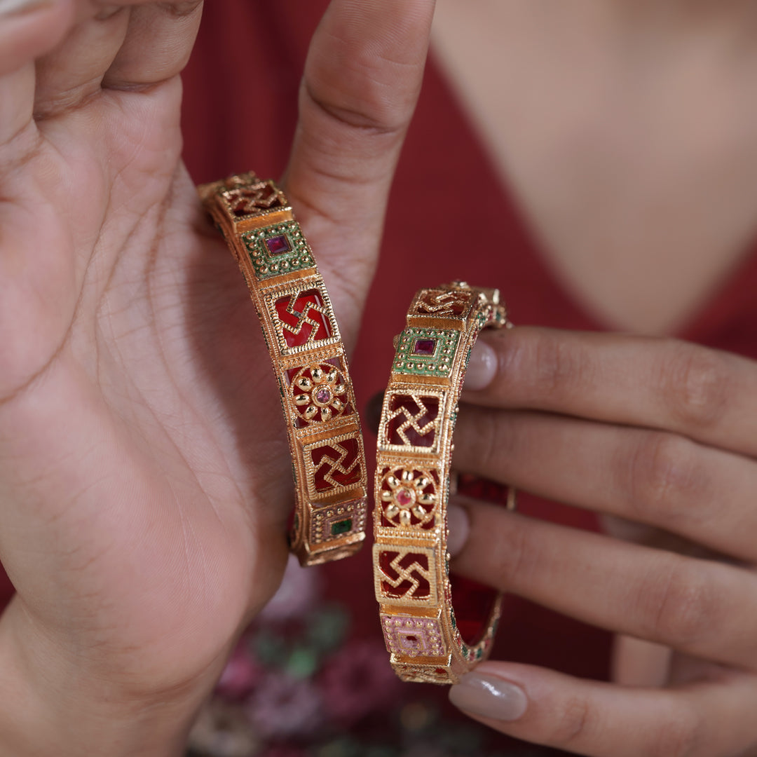Swastik Bangles