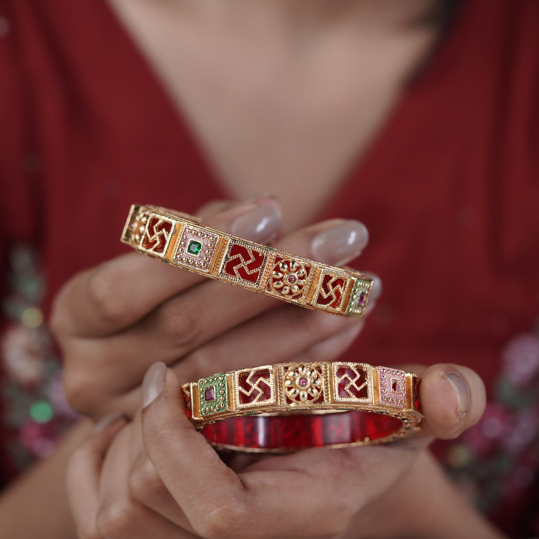 Swastik Bangles