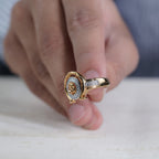 Celestial Om Bliss Ring