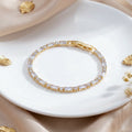 LuxeLine Tennis Bracelet