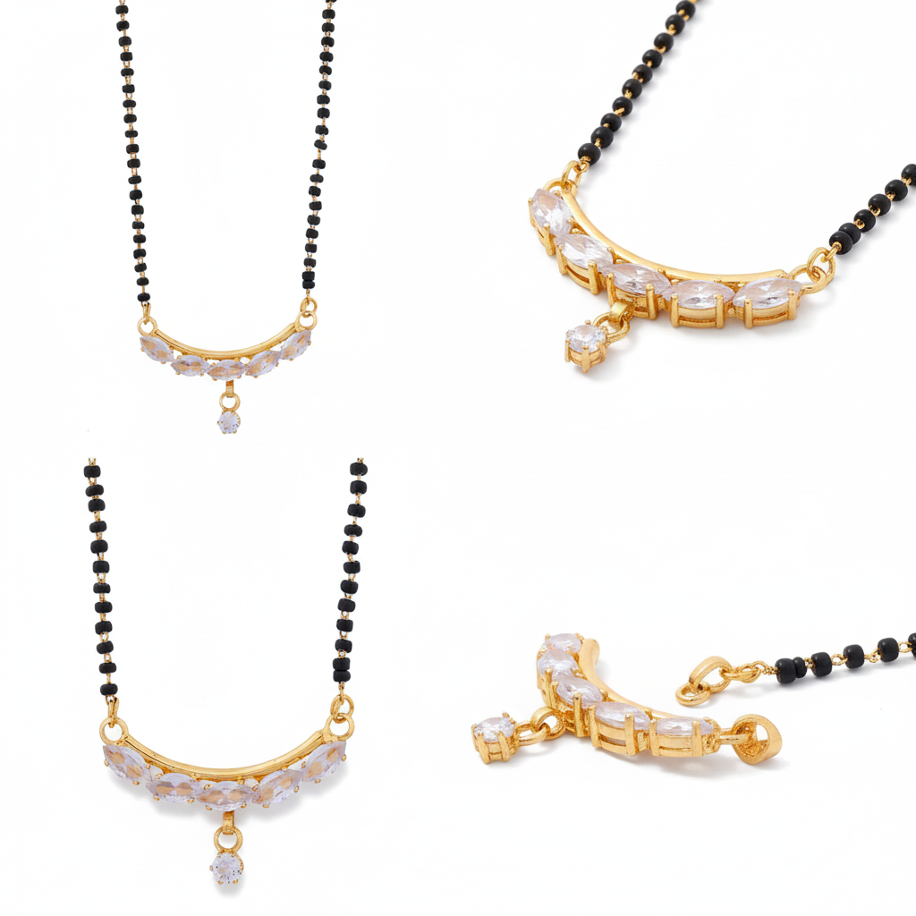 Hema Crystle Mangalsutra ~ Buy 1 Get 1 FREE