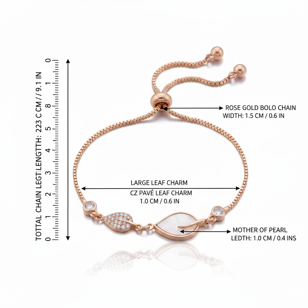 Resin Leaf Bracelets