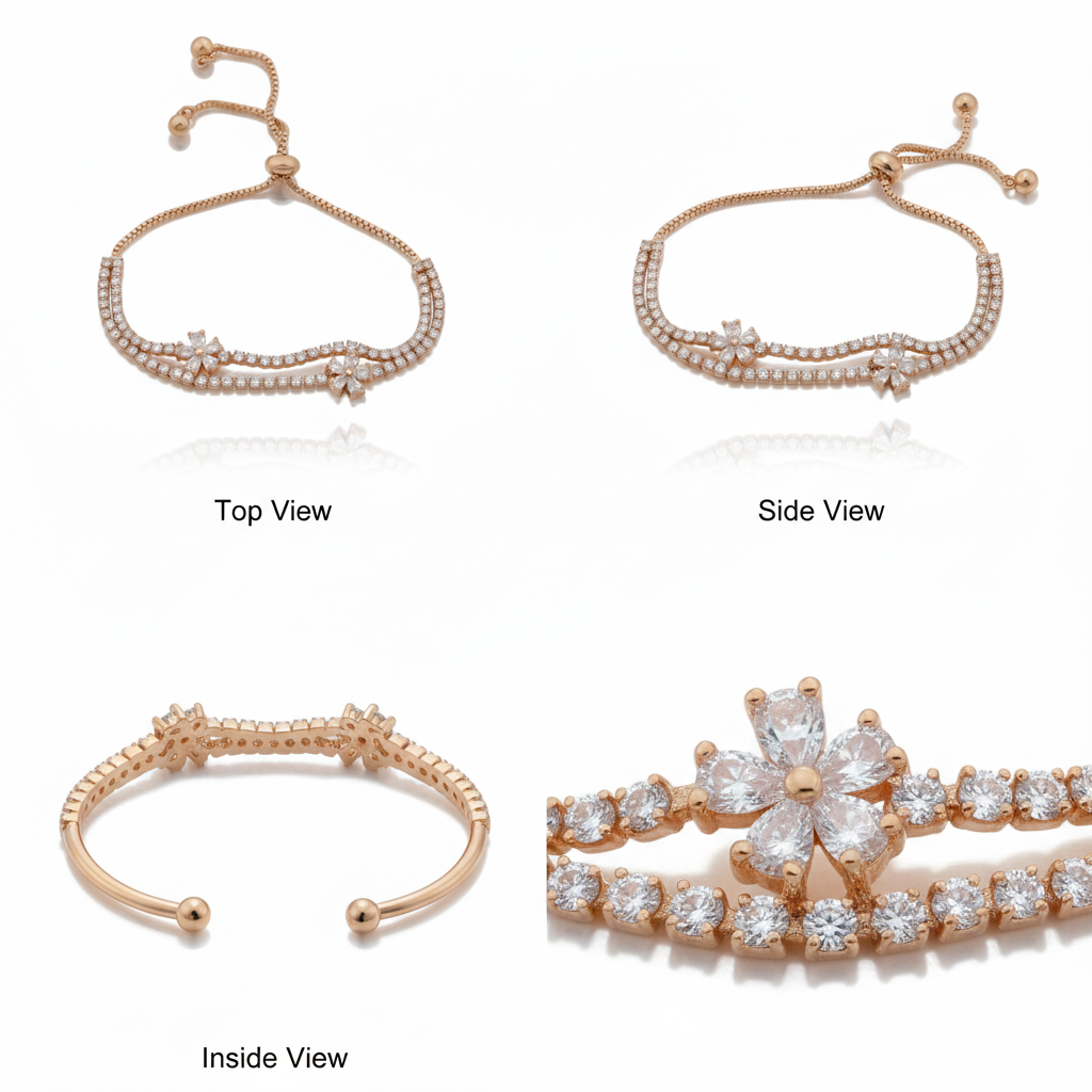 Aashika Adjustable Slider Bracelet