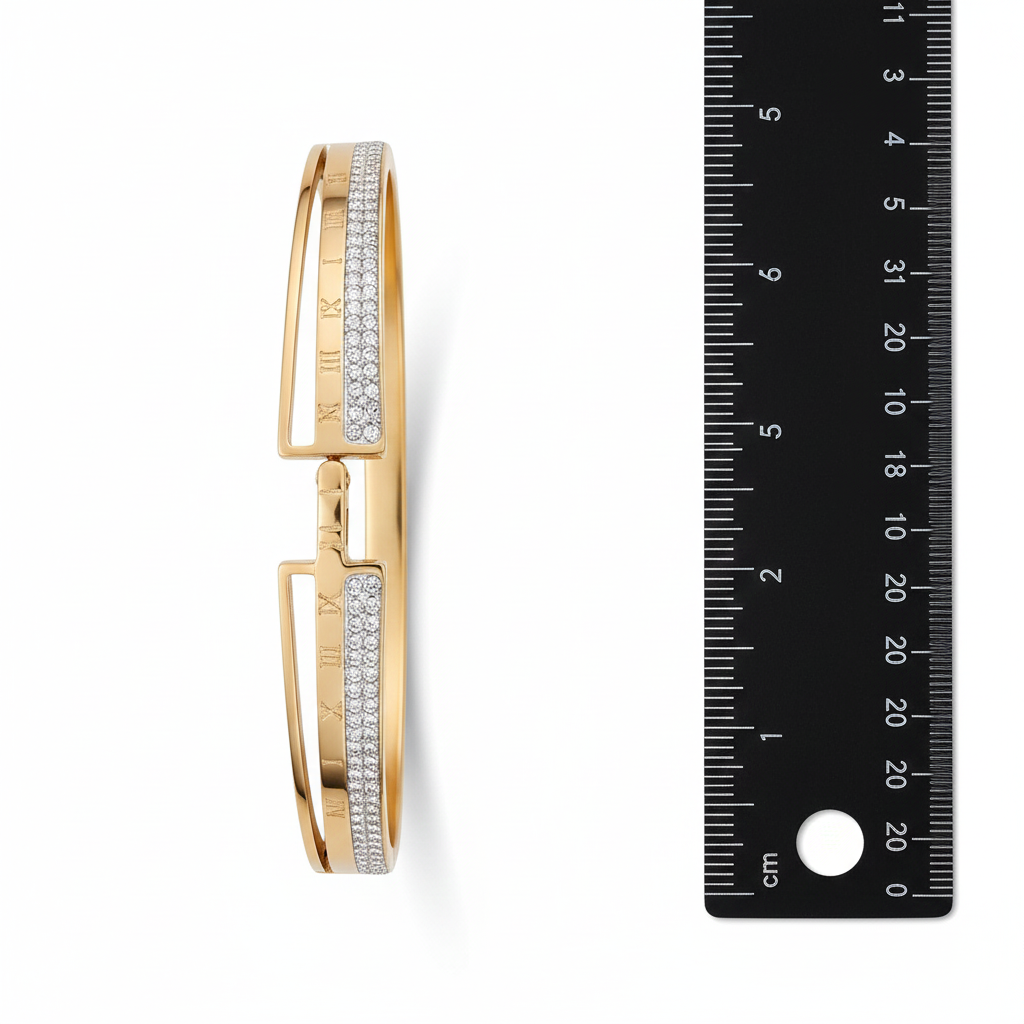 Timeless Roman Diamond Bracelet