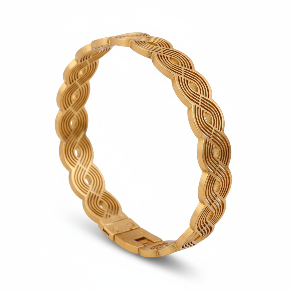 Infinity Wave Gold Kada