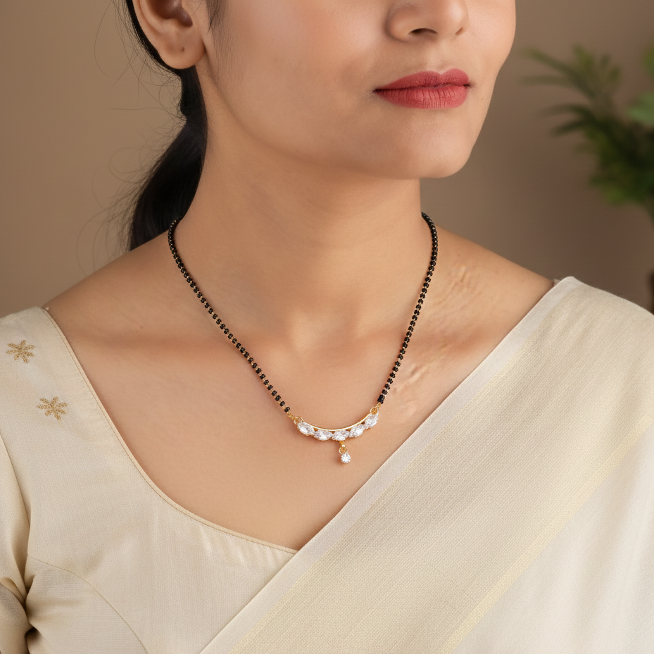 Hema Crystle Mangalsutra ~ Buy 1 Get 1 FREE