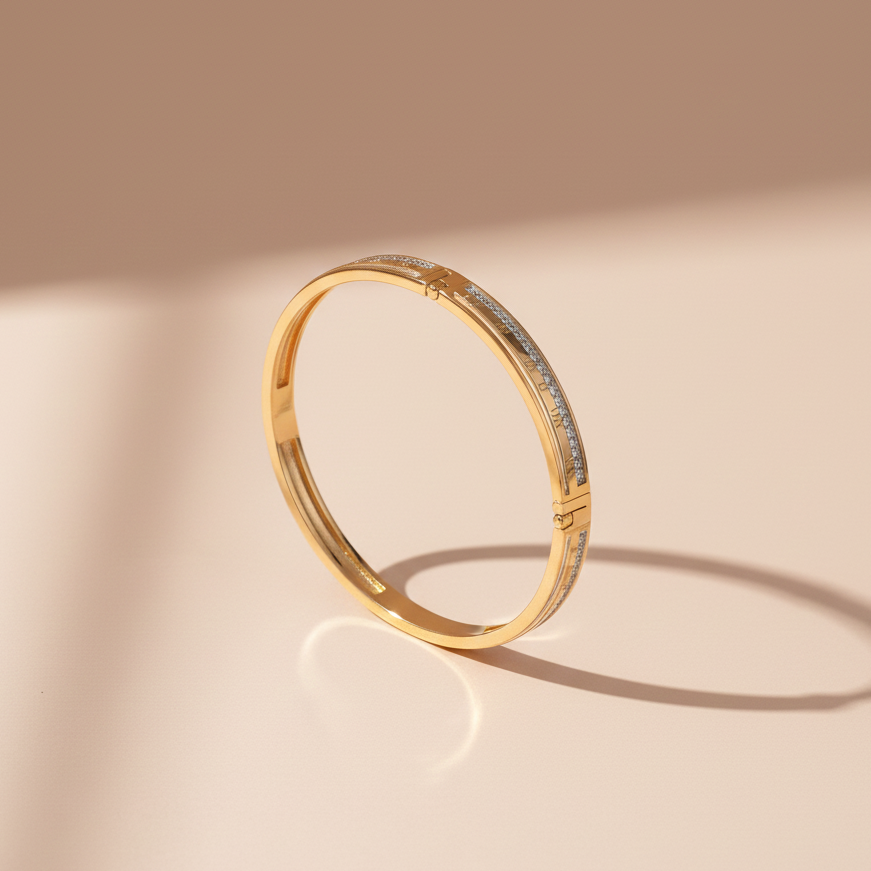 Timeless Roman Diamond Bracelet