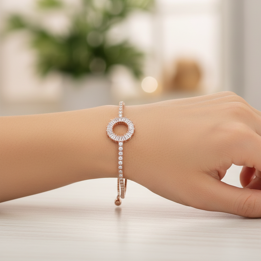 Round Adjustable Slider Bracelets