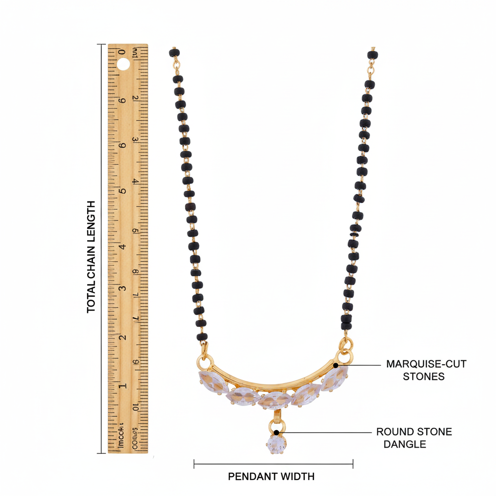Hema Crystle Mangalsutra ~ Buy 1 Get 1 FREE