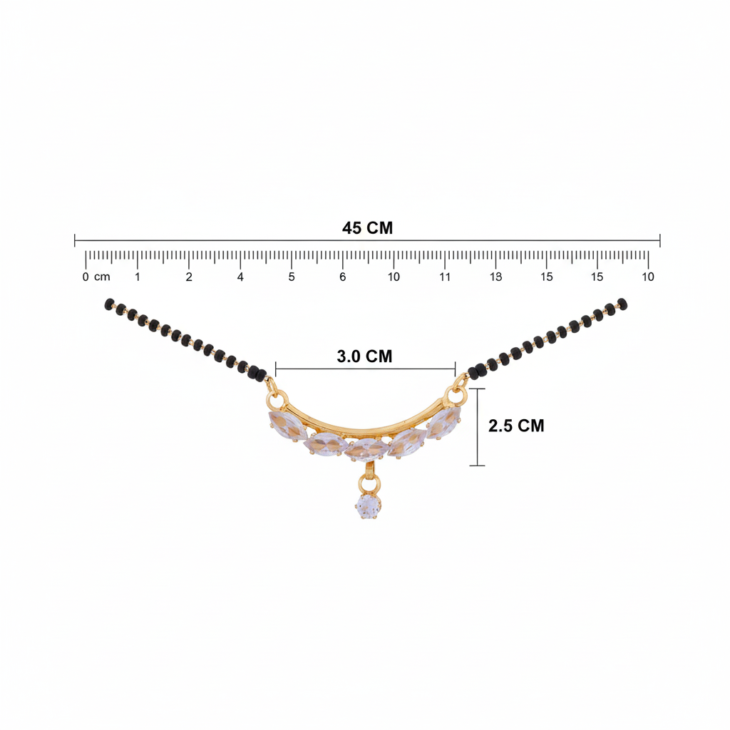 Hema Crystle Mangalsutra ~ Buy 1 Get 1 FREE
