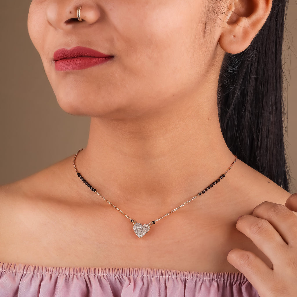 Prayal Heart Mangalsutra