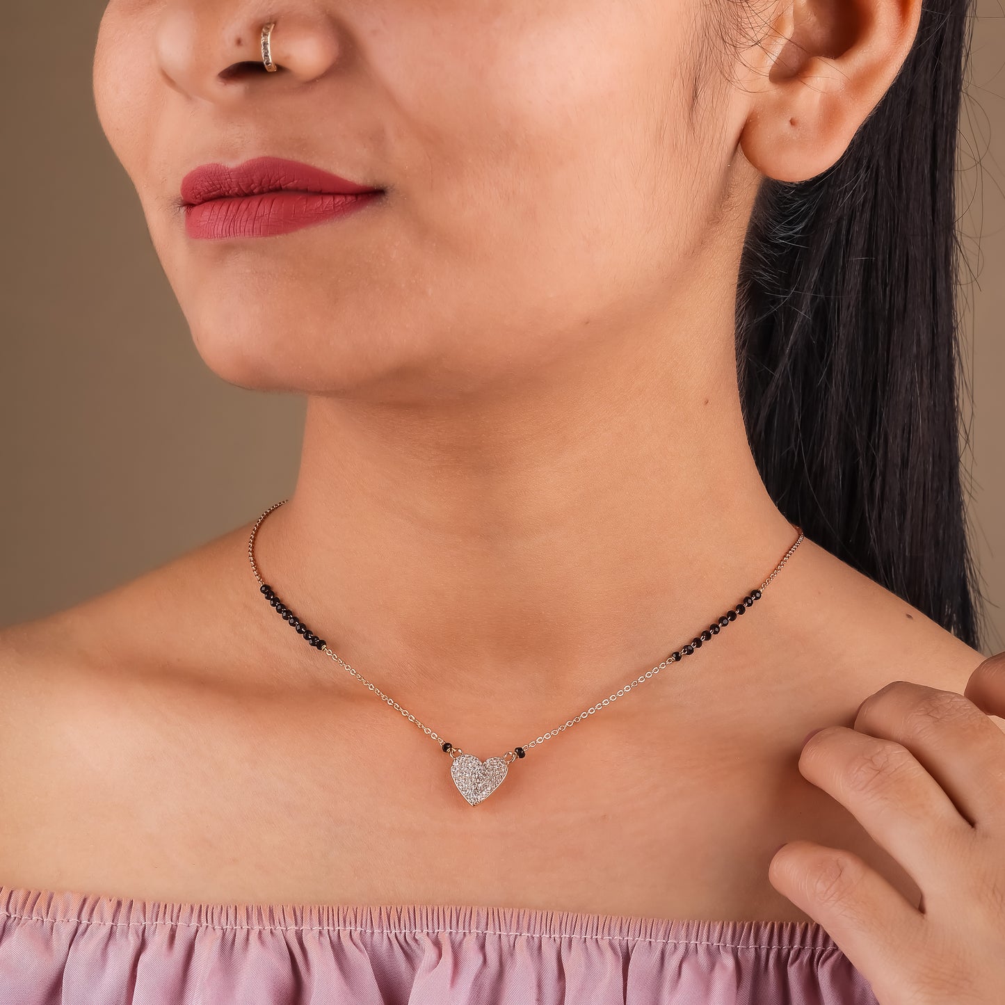 Prayal Heart Mangalsutra