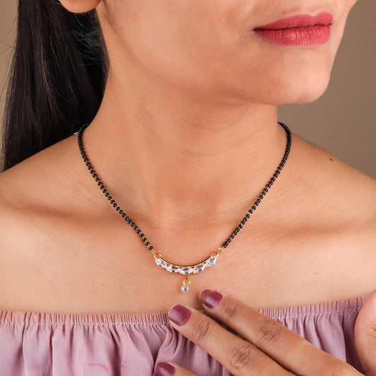 Hema Crystle Mangalsutra