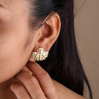 Pearl Hoop Earrings