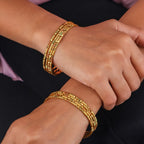 Jiswika Traditional Gold Bangles