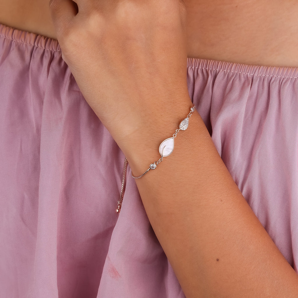 Resin Leaf Bracelets