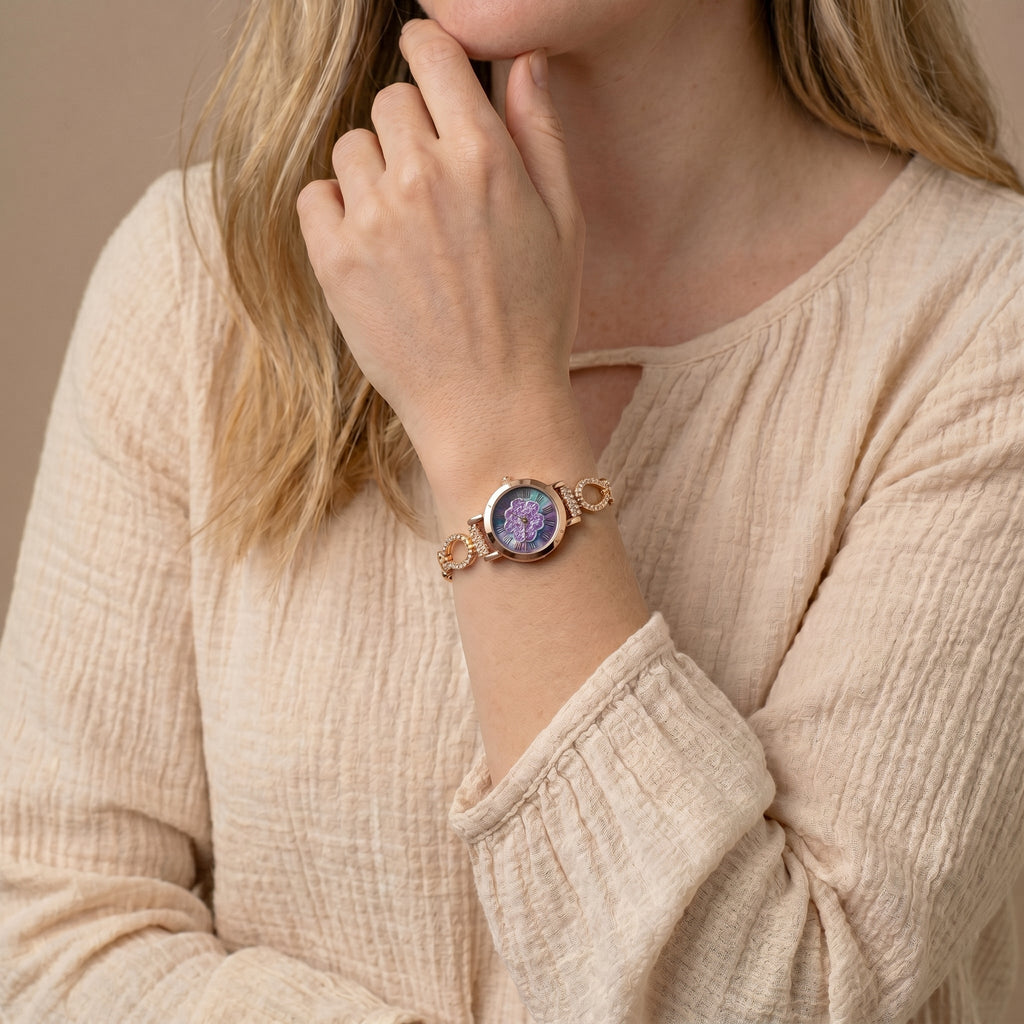 Aurora Floral Luxe Watch