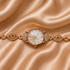 Ivory Luxe Crystal Watch