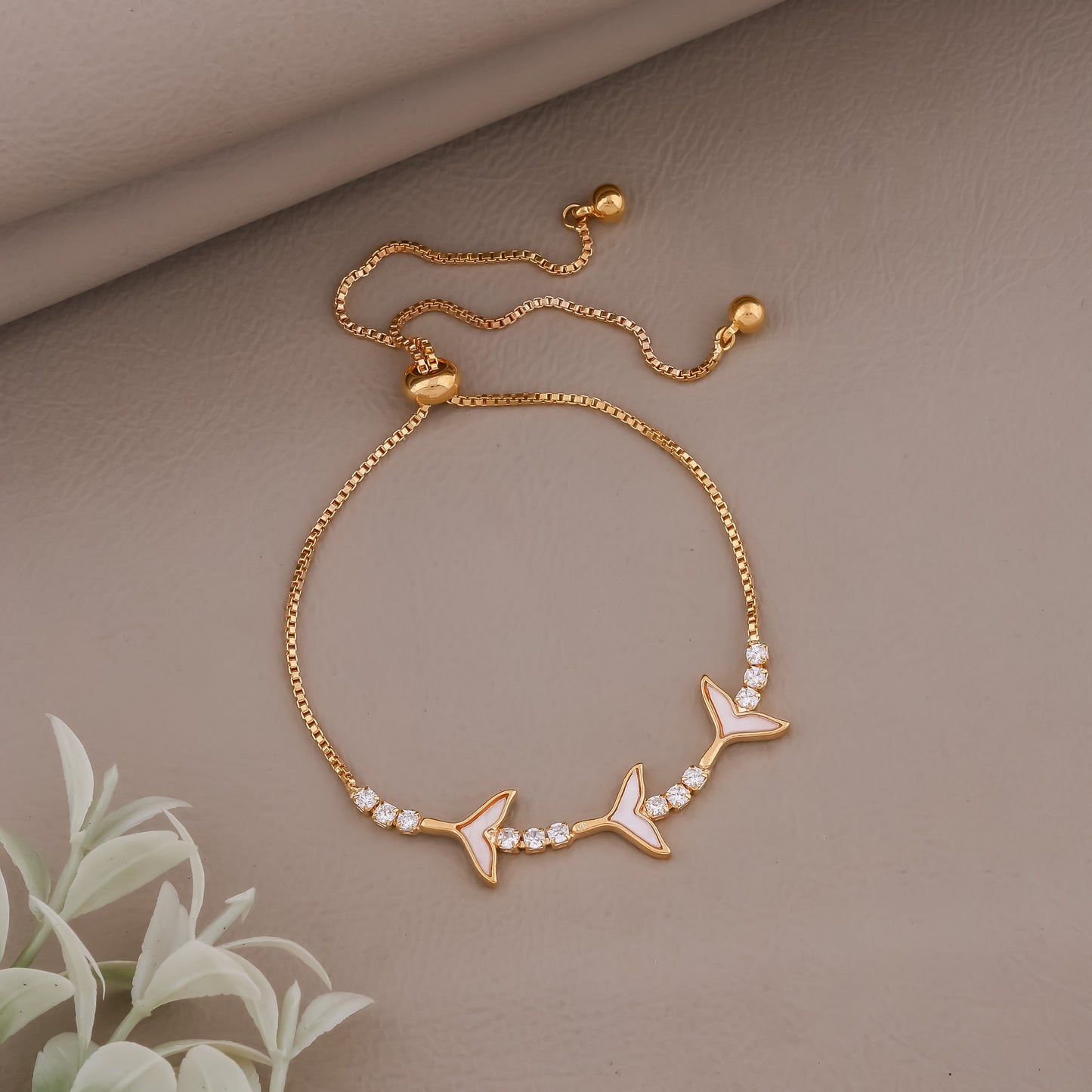 Aurora Wings Gold Bracelet