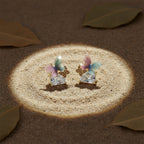 Rangrez Pastel Butterfly Earrings