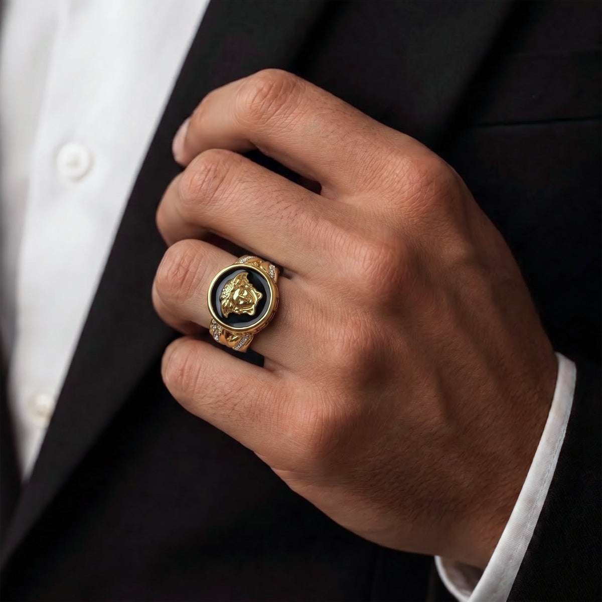 The Medusa Muse Ring